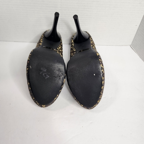 Shi by Journey 5 in Heel in Sparkling Brown Leopard Print Size 9 - Picture 8 of 9